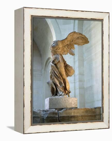 The Winged Victory or Nike of Samothrace-null-Framed Premier Image Canvas