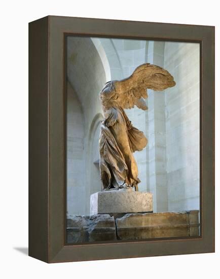 The Winged Victory or Nike of Samothrace-null-Framed Premier Image Canvas