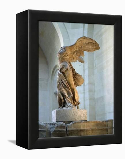 The Winged Victory or Nike of Samothrace-null-Framed Premier Image Canvas
