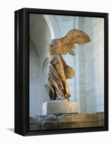 The Winged Victory or Nike of Samothrace-null-Framed Premier Image Canvas