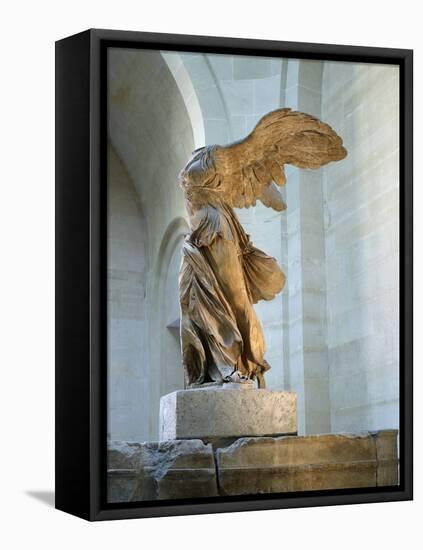 The Winged Victory or Nike of Samothrace-null-Framed Premier Image Canvas