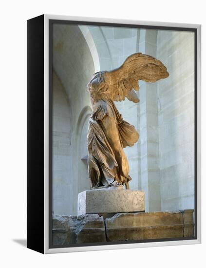 The Winged Victory or Nike of Samothrace-null-Framed Premier Image Canvas