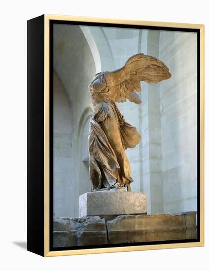 The Winged Victory or Nike of Samothrace-null-Framed Premier Image Canvas