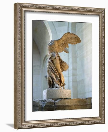 The Winged Victory or Nike of Samothrace-null-Framed Photographic Print