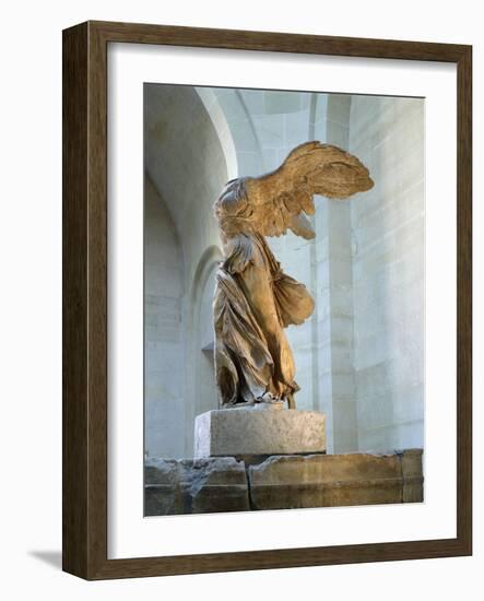 The Winged Victory or Nike of Samothrace-null-Framed Photographic Print