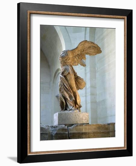 The Winged Victory or Nike of Samothrace-null-Framed Photographic Print