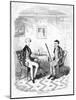 The Winglebury Duel by Charles Dickens-George Cruikshank-Mounted Art Print