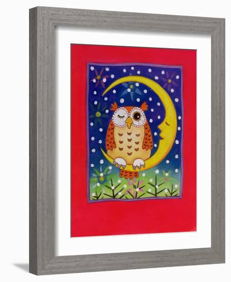 The Winking Owl, 1997-Cathy Baxter-Framed Giclee Print