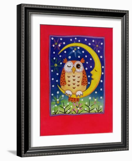 The Winking Owl, 1997-Cathy Baxter-Framed Giclee Print