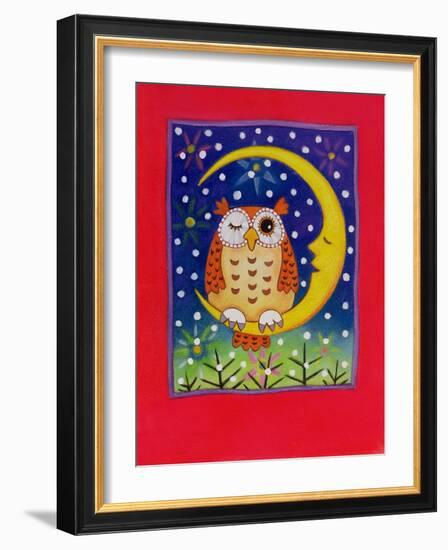 The Winking Owl, 1997-Cathy Baxter-Framed Giclee Print