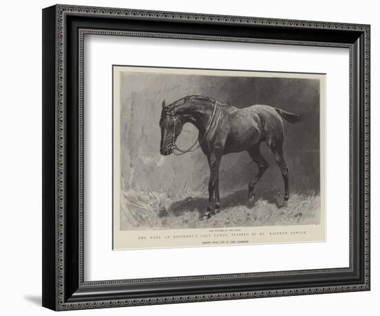 The Winner of the Derby, the Earl of Rosebery's Colt Ladas, Trained by Mr Matthew Dawson-John Charlton-Framed Giclee Print