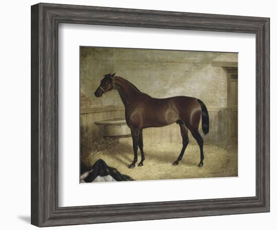 The Winner-John Frederick Herring II-Framed Giclee Print