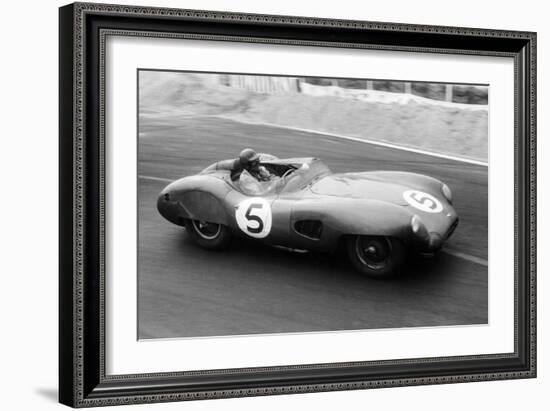 The Winning Aston Martin Dbr1 in the Le Mans 24 Hours, France, 1959-Maxwell Boyd-Framed Photographic Print