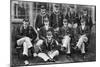 The Winning Oxford Boat Race Crew, 1896-null-Mounted Giclee Print