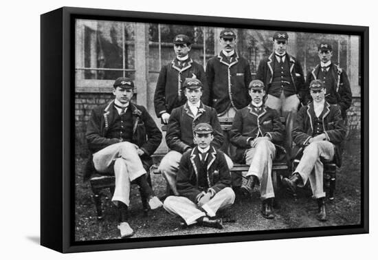 The Winning Oxford Boat Race Crew, 1896-null-Framed Premier Image Canvas