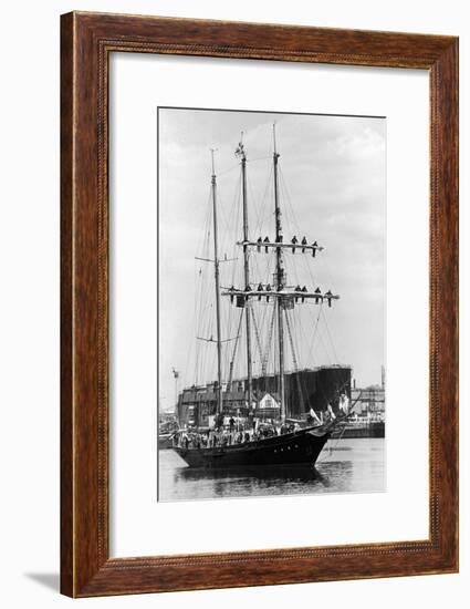 The Winston Churchill Ship 1973-Staff-Framed Photographic Print