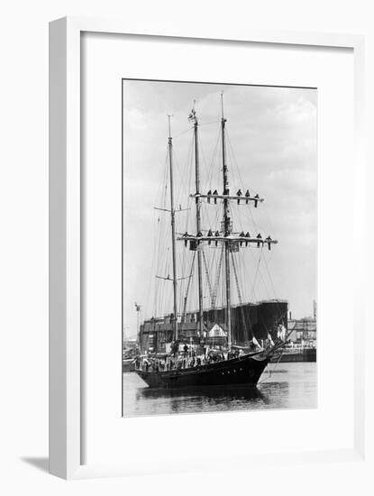 The Winston Churchill Ship 1973-Staff-Framed Photographic Print