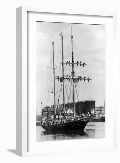 The Winston Churchill Ship 1973-Staff-Framed Photographic Print