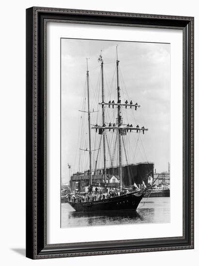 The Winston Churchill Ship 1973-Staff-Framed Photographic Print