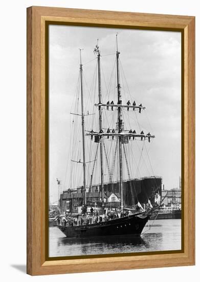 The Winston Churchill Ship 1973-Staff-Framed Premier Image Canvas