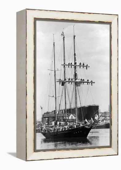 The Winston Churchill Ship 1973-Staff-Framed Premier Image Canvas