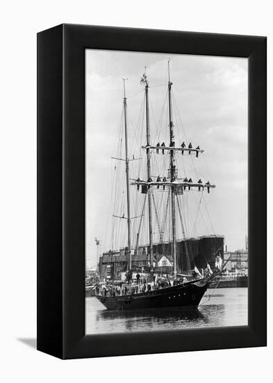 The Winston Churchill Ship 1973-Staff-Framed Premier Image Canvas