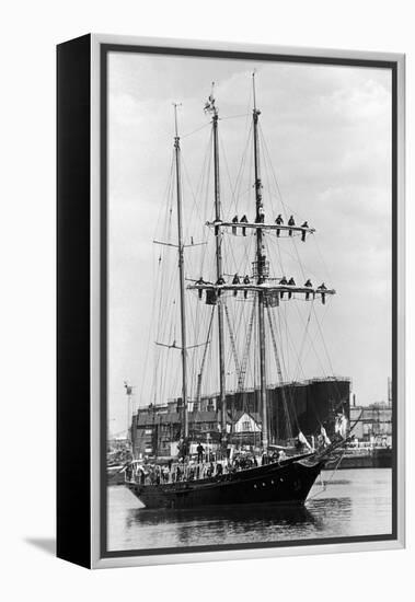 The Winston Churchill Ship 1973-Staff-Framed Premier Image Canvas