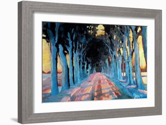The Winter Alley-Markus Bleichner-Framed Art Print