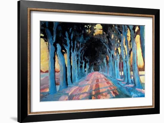 The Winter Alley-Markus Bleichner-Framed Art Print