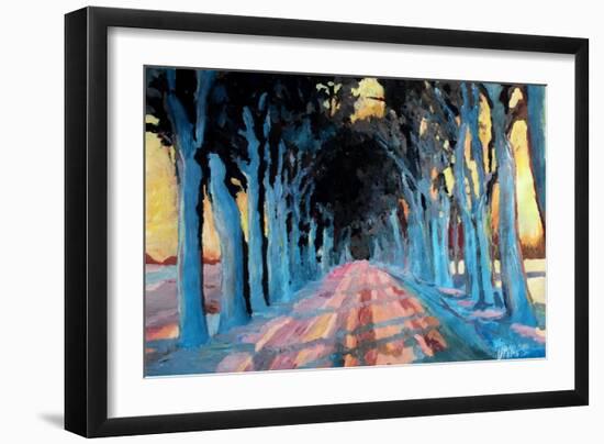 The Winter Alley-Markus Bleichner-Framed Art Print