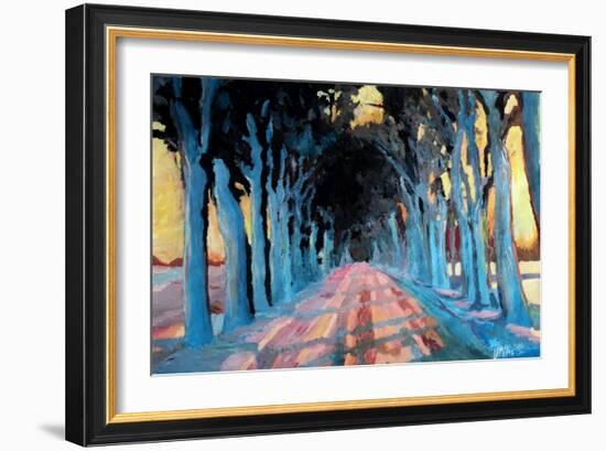 The Winter Alley-Markus Bleichner-Framed Art Print