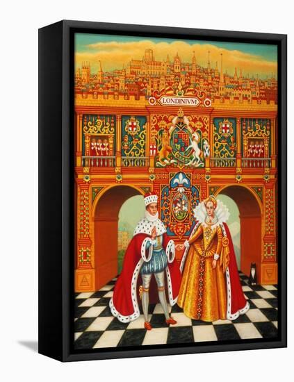 The Winter King and Queen, 2010-Frances Broomfield-Framed Premier Image Canvas