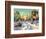 The Winter Landscape Executed By Oil On A Canvas-balaikin2009-Framed Art Print