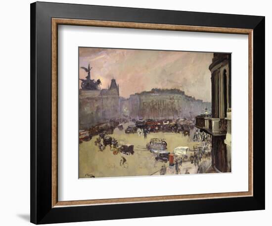 The Winter Sun, Hyde Park Corner, 1925-Sir John Lavery-Framed Giclee Print