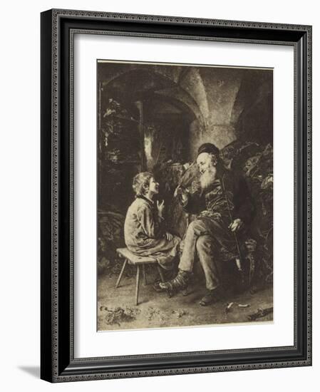 The Wisdom of Solomon-Ludwig Knaus-Framed Photographic Print