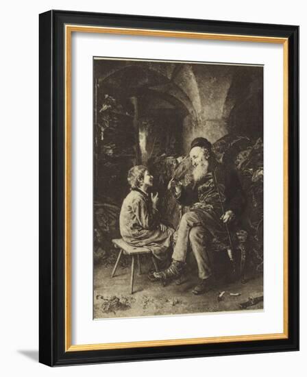 The Wisdom of Solomon-Ludwig Knaus-Framed Photographic Print