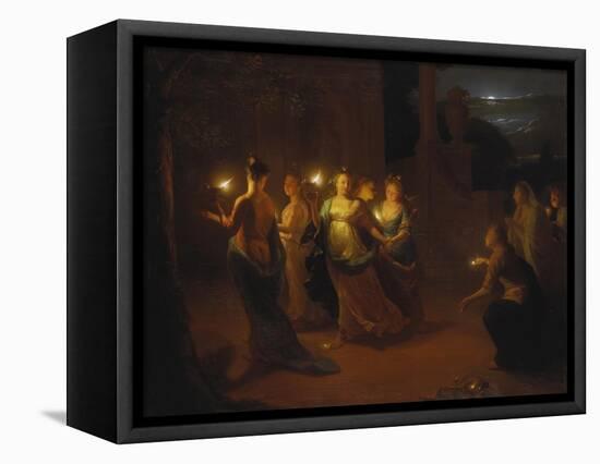 The Wise and Foolish Virgins-Godfried Schalcken-Framed Premier Image Canvas