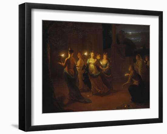 The Wise and Foolish Virgins-Godfried Schalcken-Framed Giclee Print