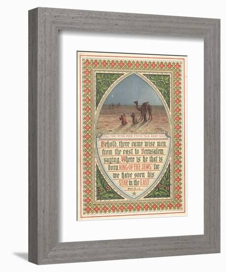 The Wise Men from the East-English School-Framed Giclee Print