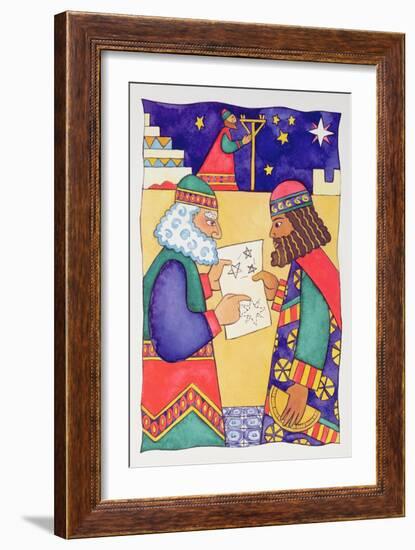 The Wise Men Looking for the Star of Bethlehem-Cathy Baxter-Framed Giclee Print