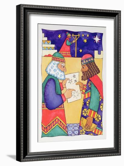 The Wise Men Looking for the Star of Bethlehem-Cathy Baxter-Framed Giclee Print