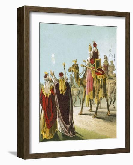 The Wise Men of the East-English-Framed Giclee Print