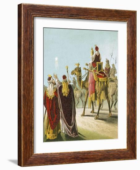 The Wise Men of the East-English-Framed Giclee Print