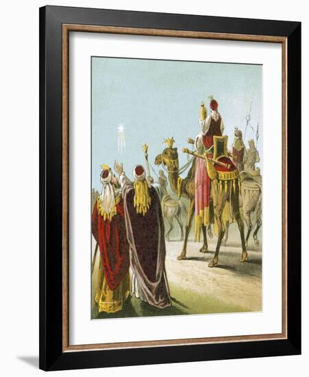 The Wise Men of the East-English-Framed Giclee Print