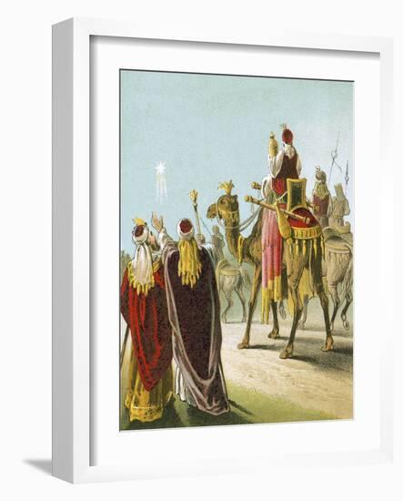 The Wise Men of the East-English-Framed Giclee Print