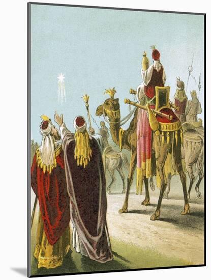 The Wise Men of the East-English-Mounted Giclee Print