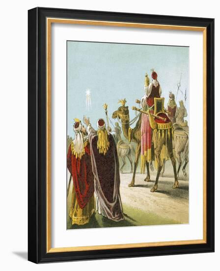 The Wise Men of the East-English-Framed Giclee Print