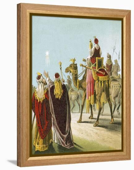 The Wise Men of the East-English-Framed Premier Image Canvas