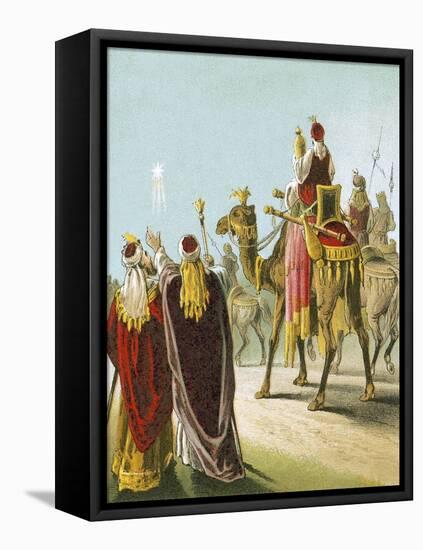 The Wise Men of the East-English-Framed Premier Image Canvas