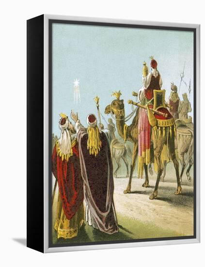 The Wise Men of the East-English-Framed Premier Image Canvas